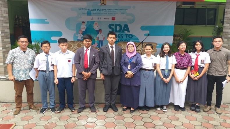 Pilih Duta Hari Air, SDA Goes to School Ajak Milenial Jaga Kelestarian Lingkungan