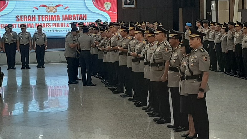 Polri Terbitkan Telegram Mutasi Sejumlah Perwira Tinggi dan Menengah
