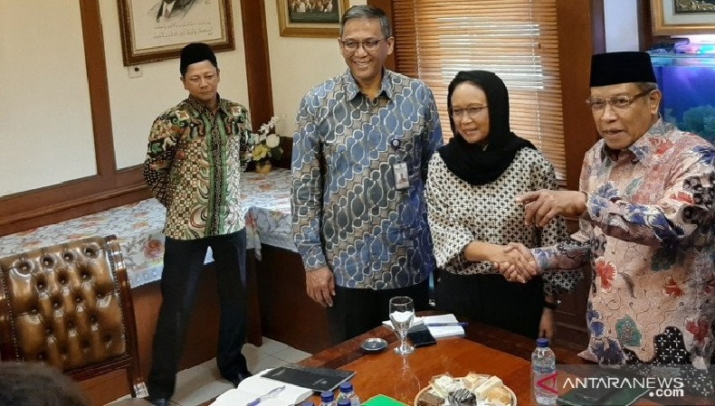 Retno Marsudi Bertemu Said Aqil Siroj Bahas WNI Eks ISIS dan Palestina