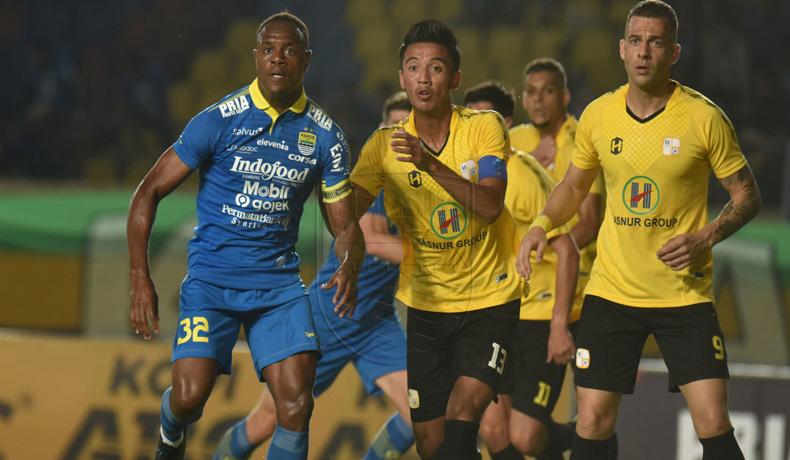 Persib Bandung Taklukkan Barito Putera di Laga Uji Coba