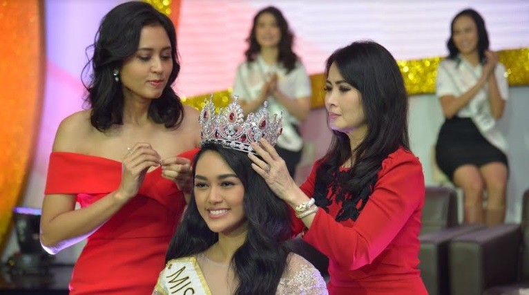 Mahkota Baru Miss Indonesia Seberat 1 Kilogram Ini Miliki Pesan Filosofis
