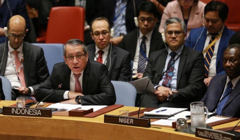 Di Forum DK, Dubes RI untuk PBB Tegaskan Dukungan kepada Presiden Palestina Abbas