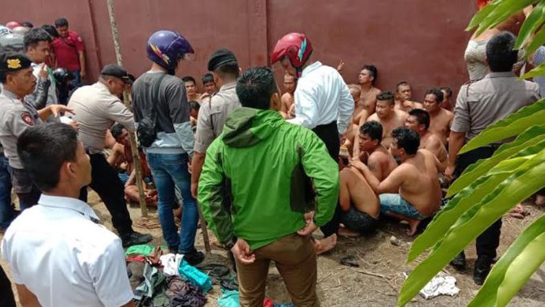 Kerusuhan Rutan Kabanjahe, Aparat TNI-Polri Lepas Tembakan Peringatan