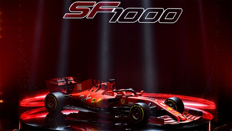 Scuderia Ferrari Perkenalkan Mobil SF1000 untuk Formula 1 2020