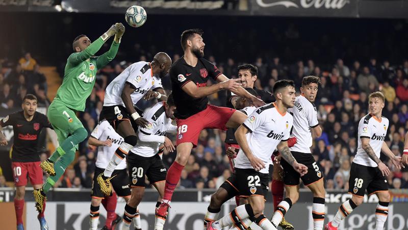 Sempat Unggul 2 Kali, Atletico Madrid Diimbangi Valencia di Mestalla