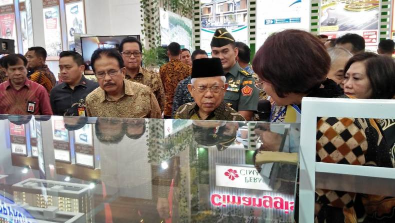 Ma'ruf Amin Harap Omnibus Law Bisa Menggairahkan Sektor Properti yang Lesu