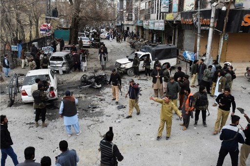 Bom Bunuh Diri Guncang Pakistan, 8 Orang Tewas Termasuk 2 Polisi