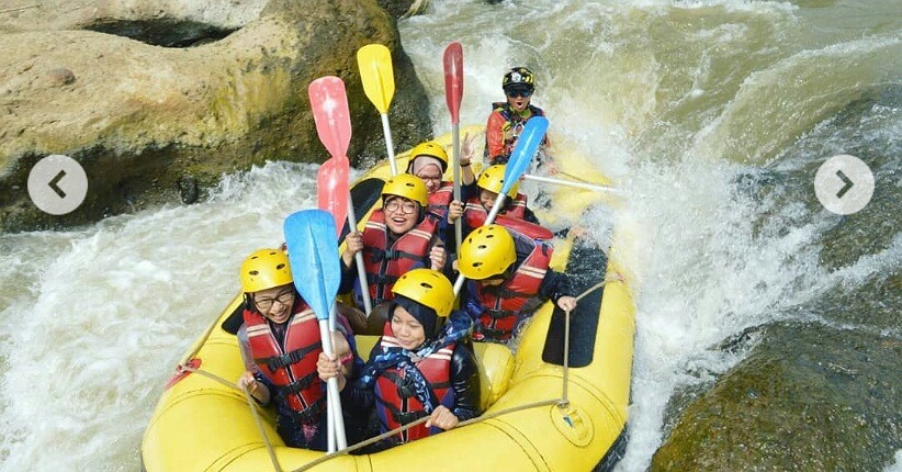 Arung Jeram Cisadane, Petualangan Outbond di Sungai sambil Uji Adrenalin