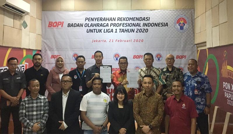 BOPI Restui Bergulirnya Kompetisi Liga 1 2020