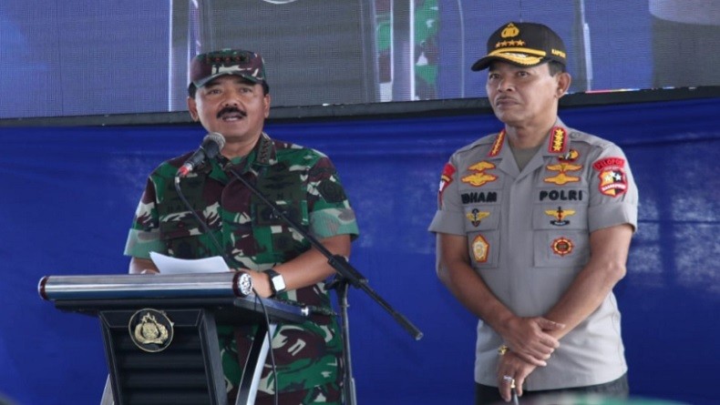 Panglima TNI Akan Sematkan 3 Bintang Kehormatan kepada Kapolri Idham Azis