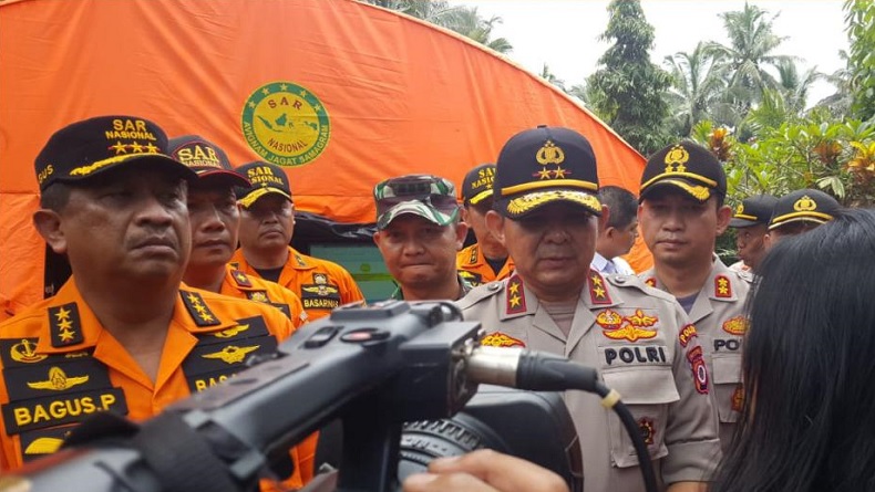 Kapolda DIY Datangi TKP Sungai Sempor Sleman Cek Pencarian Korban Hanyut