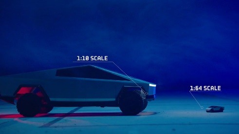 Hot Wheels Rilis Mainan Remote Control Tesla Cybertruck