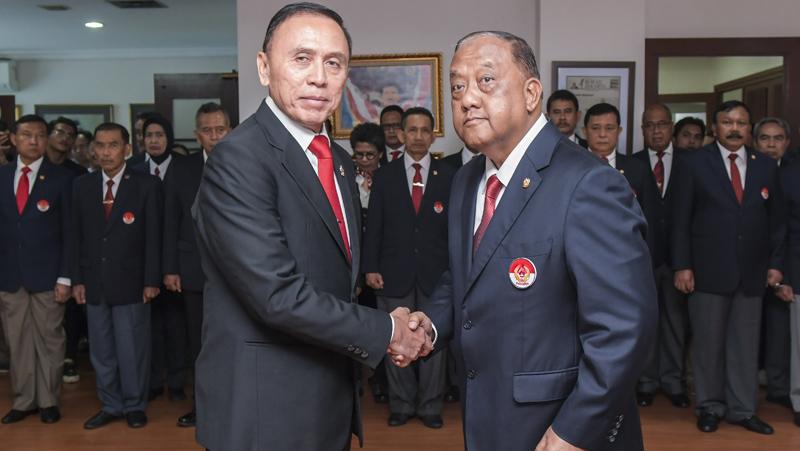 KONI Pusat Resmi Lantik Pengurus PSSI 2019-2023