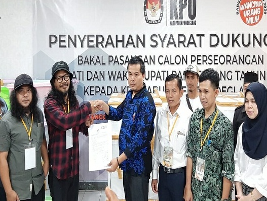 Vokalis Jamrud Krisyanto Lolos Verifikasi Berkas Dukungan di Pilkada Pandeglang