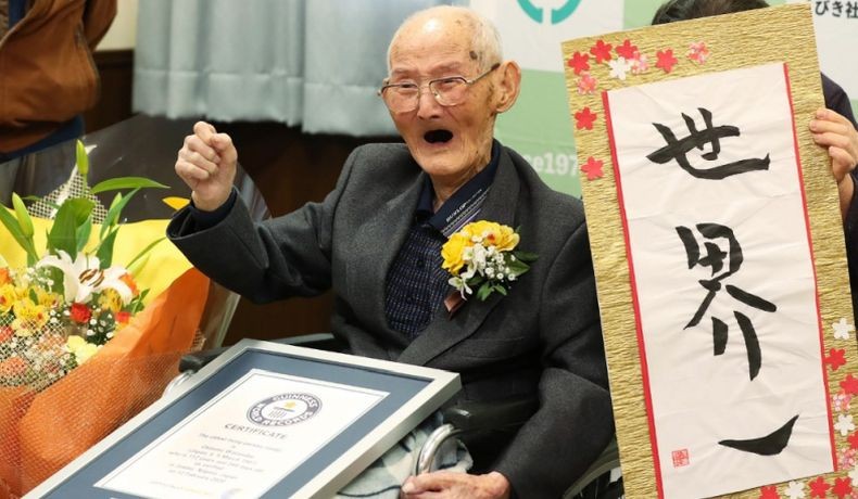 Pria Tertua di Dunia Chitetsu Watanabe Meninggal di Usia 112 Tahun