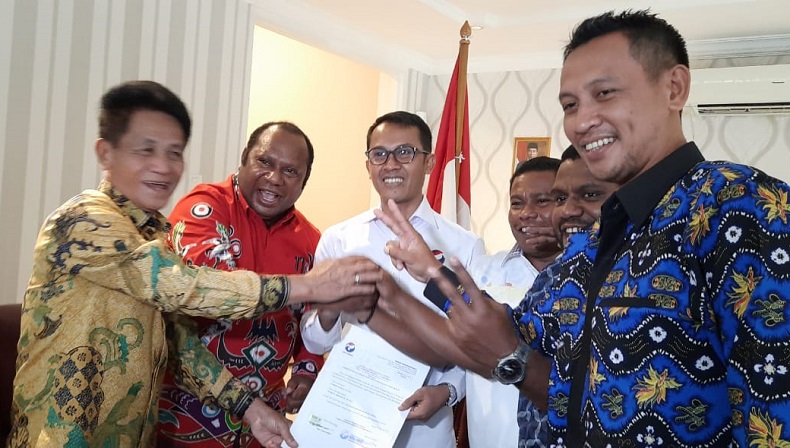 Perindo Dukung Pasangan Markus Waran-Wempy Welly di Pilkada Manokwari Selatan