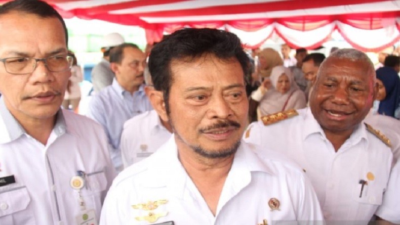 Mentan Syahrul Yasin Limpo Lepas Ekspor Buah Merah dari Sorong ke Rep Ceko