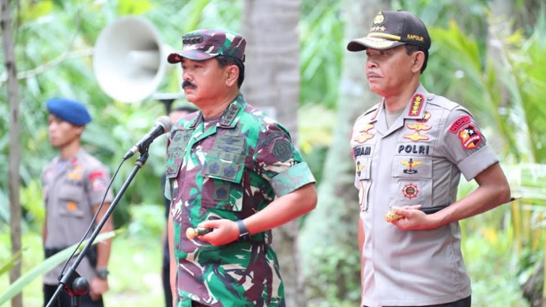 Pasukan Katak Jaga Pulau Sebaru Tempat Observasi 188 WNI ABK World Dream