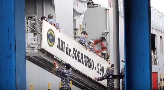Sambut 69 ABK Diamond Princess, Pelabuhan PLTU Indramayu Disterilisasi