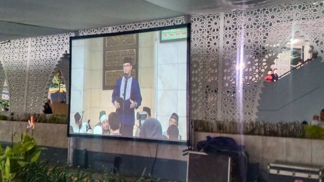 Anies Singgung Kebangkitan Umat Islam saat Resmikan Masjid Cut Nyak Dien