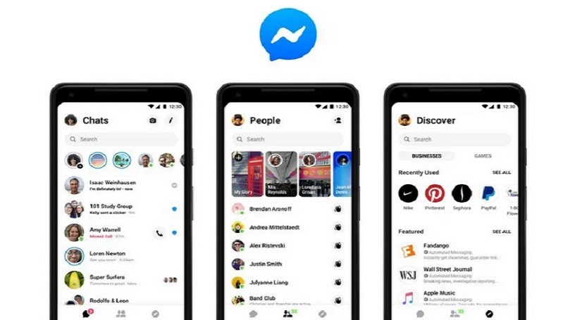 Facebook Sederhanakan Desain Messenger