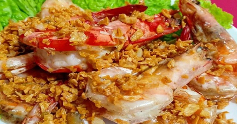 Mencicipi Udang Goreng Bawang Putih, Rasanya Gurih dan Legit