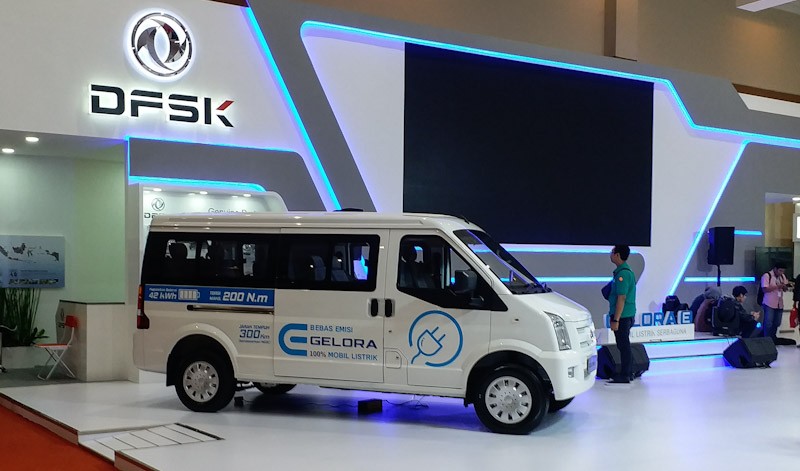 DFSK Kenalkan Mobil Listrik Bernama Gelora E di Giicomvec 2020