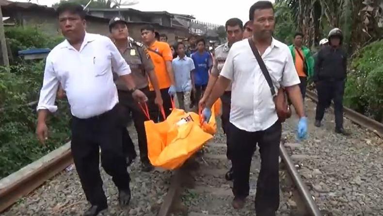 Ngeri, Warga Medan Tewas Ditabrak Kereta Api hingga Terseret Sejauh 200 Meter