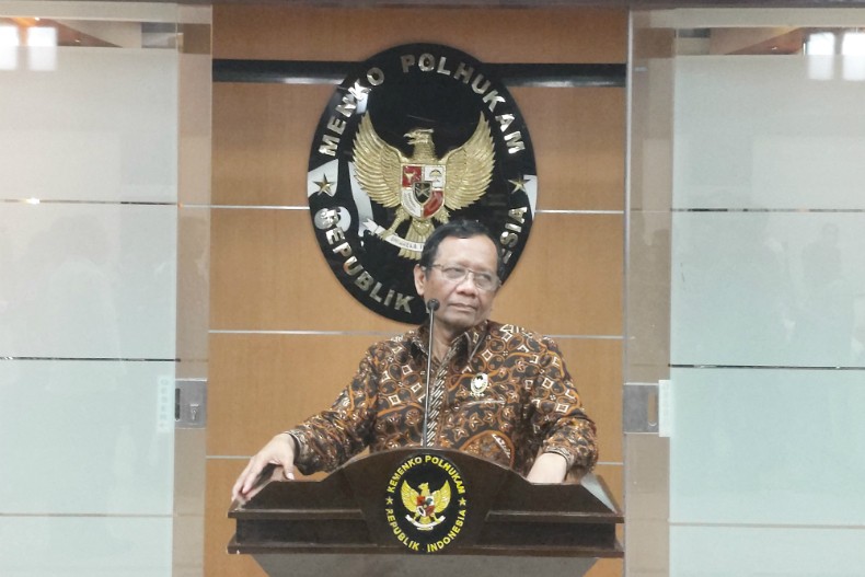 Jokowi Diminta Hadir di Uji Formil UU KPK, Ini Tanggapan Mahfud MD