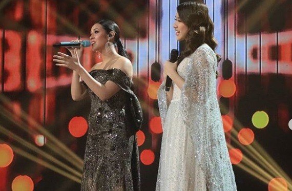 Begini Reaksi Tiara Anugrah saat Duet dengan Raisa Andriana di Konser Kemenangan