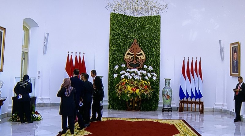 Raja dan Ratu Belanda Datang, Istana Kepresidenan Bogor Bersolek