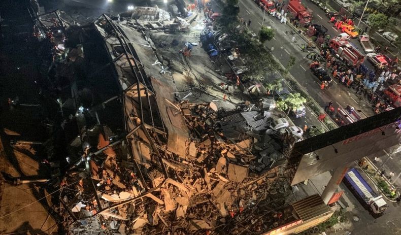 Hotel Karantina Virus Korona Ambruk di China Ternyata Ilegal, Korban Tewas Jadi 26