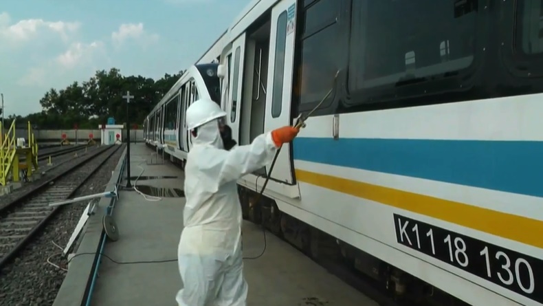 Jumlah Perjalanan LRT Sumsel Kembali Dikurangi di Tengah Covid-19