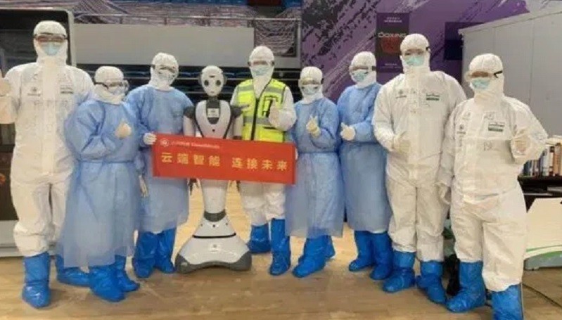 Rumah Sakit di China Gunakan Robot untuk Merawat Pasien Virus Korona