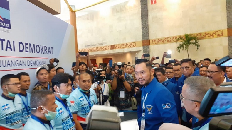 AHY Jadi Calon Tunggal Ketua Umum Partai Demokrat