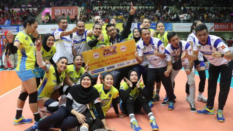 Bandung BJB Tandamata Juara Putaran 2 Proliga 2020