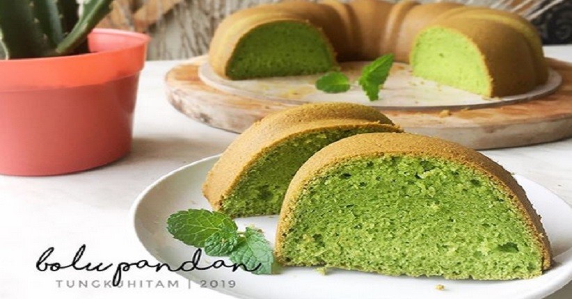 Resep Bolu Pandan, Rasa Legit dengan Tekstur Lembut