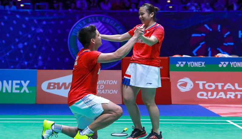 Hasil Denmark Open 2021: Tendang Duo China, Praveen/Melati Tembus Semifinal