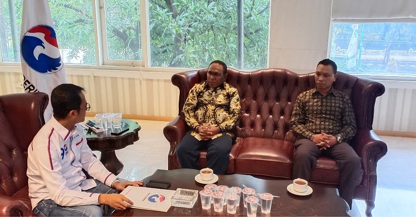 Partai Perindo Beri Dukungan Paulus Yulius dan Kuro Matani di Pilkada Teluk Wondama