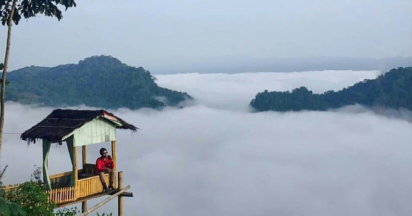 Samudera Awan ala Ciamis di Puncak Bangku, Keindahannya Mirip Negeri Dongeng