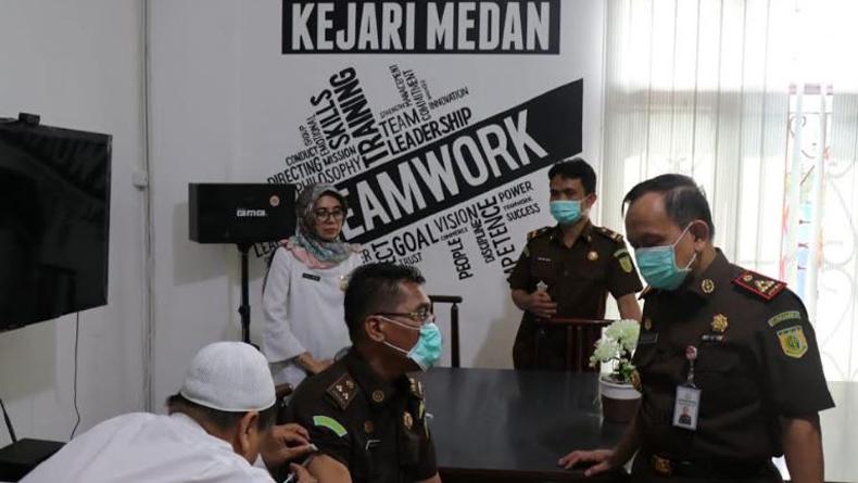 Antisipasi Penyebaran Korona, Kejari Medan Tutup Pelayanan Tilang