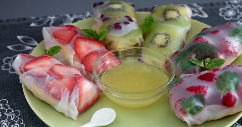 Lagi Hits Lumpia Buah, Bisa Dibuat dari Stoberi hingga Mangga