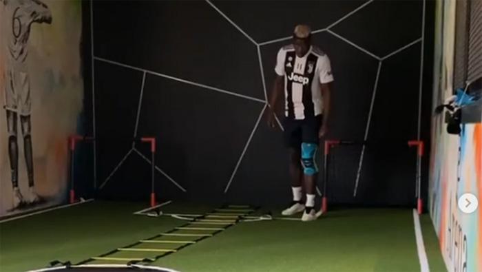 Paul Pogba Latihan dengan Jersey Juventus, Ini Alasannya