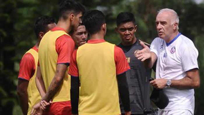 Arema Siapkan Latihan Tertutup Hindari Virus Korona