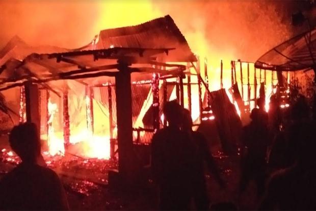 Kebakaran Rumah di Simalungun, Nenek dan Cucu Tewas Terjebak Kobaran Api