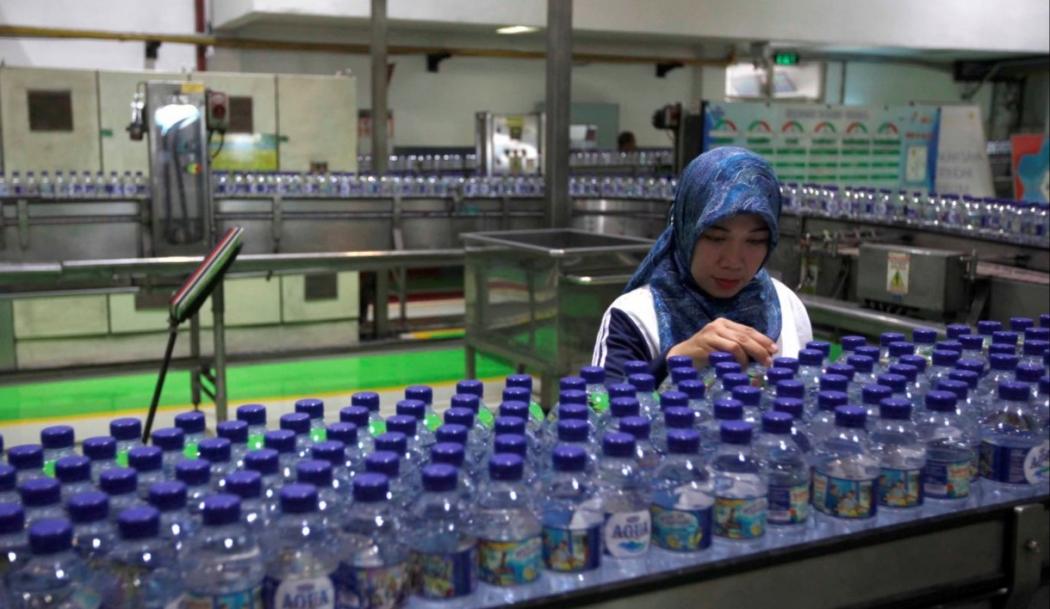 Cegah Covid-19, Danone-Aqua Terapkan Standar Kesehatan Ketat