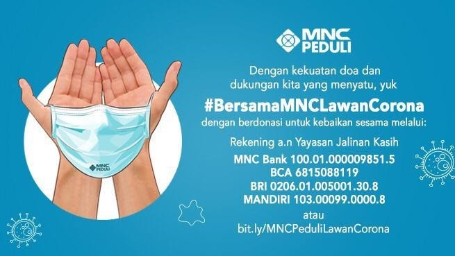 MNC Peduli Galang Dana Bantu Cegah Penyebaran Virus Corona