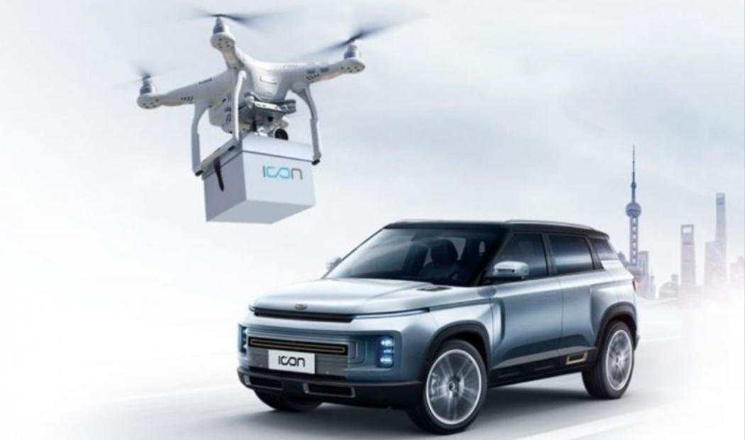 Cegah Virus Corona, Geely Kirim Kunci Mobil ke Konsumen Pakai Drone