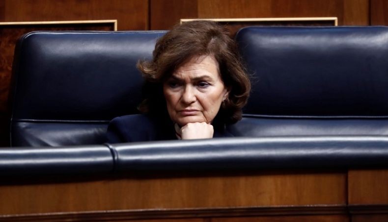 Wakil Perdana Menteri Spanyol Carmen Calvo Positif Virus Corona