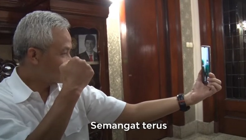 Ganjar Pranowo Siap Terapkan Pembatasan Sosial Berskala Besar di Jateng